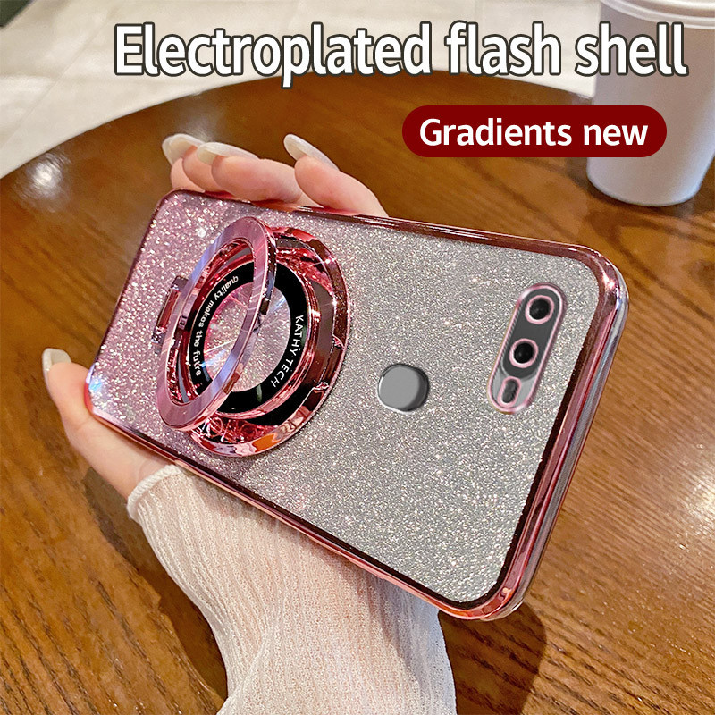 HP Soft Case OPPO A5s Casing Silikon Untuk OPPO A5S OPPOA5S CPH1909 CPH1920 CPH1912 Casing berkilau 