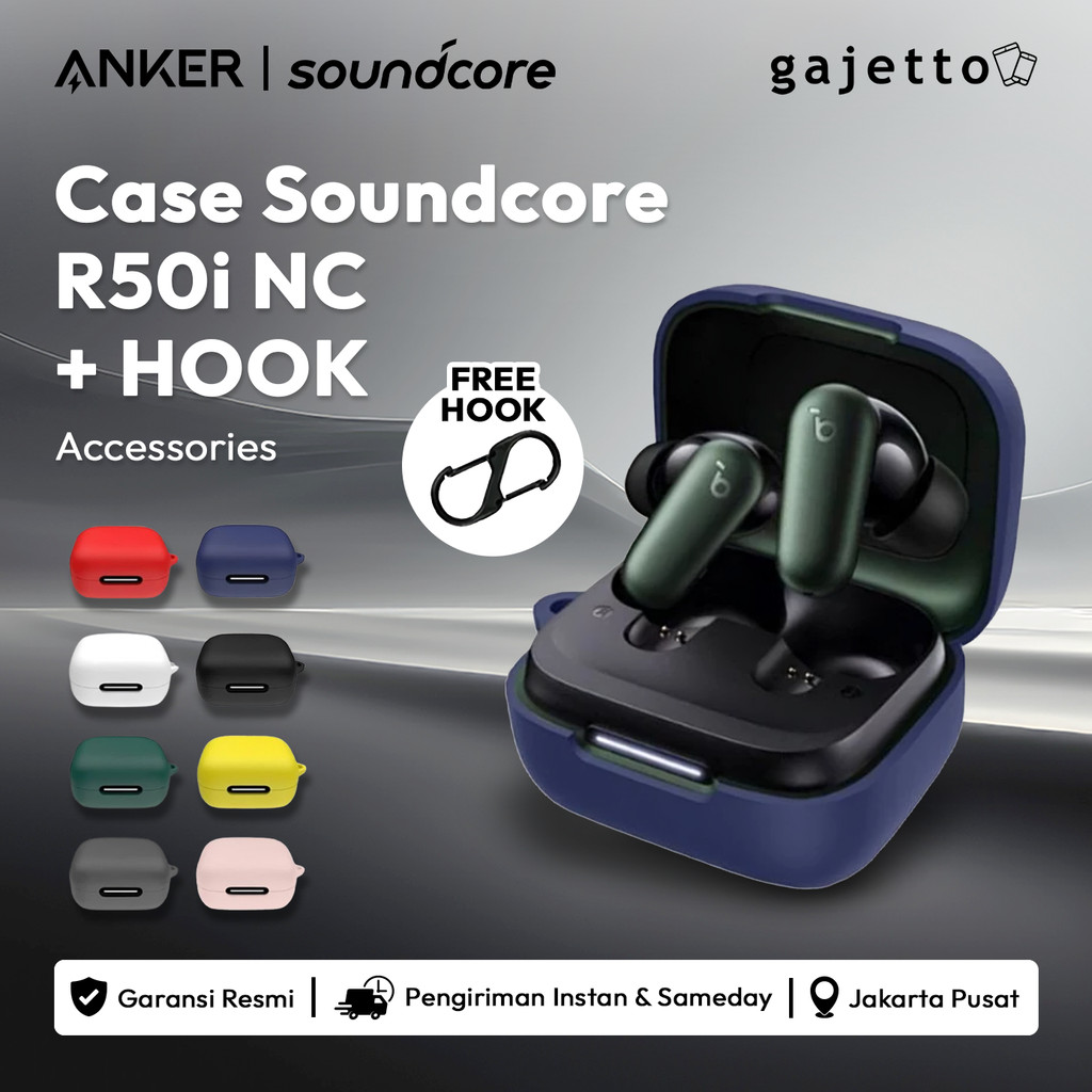 Case Soundcore R50i NC Case Anker r50i NC + HOOK