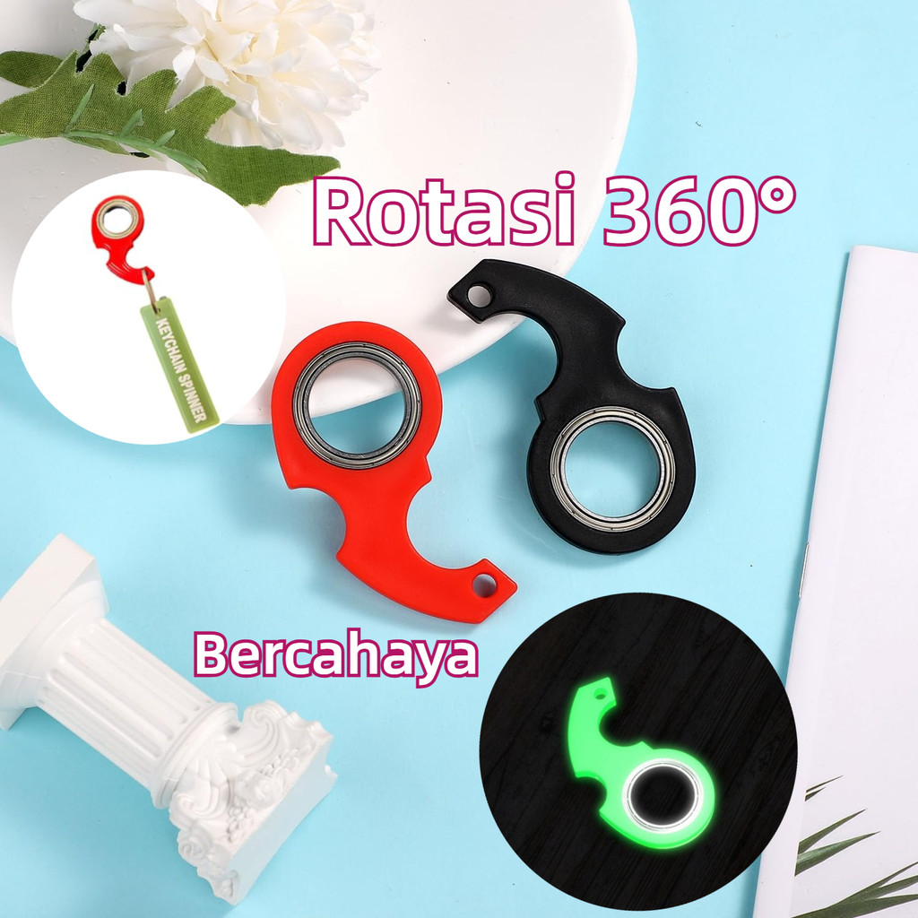 Gantungan Kunci Fidget /gantungan Kunci Karambit/fidget Keychain/keychain Spinner