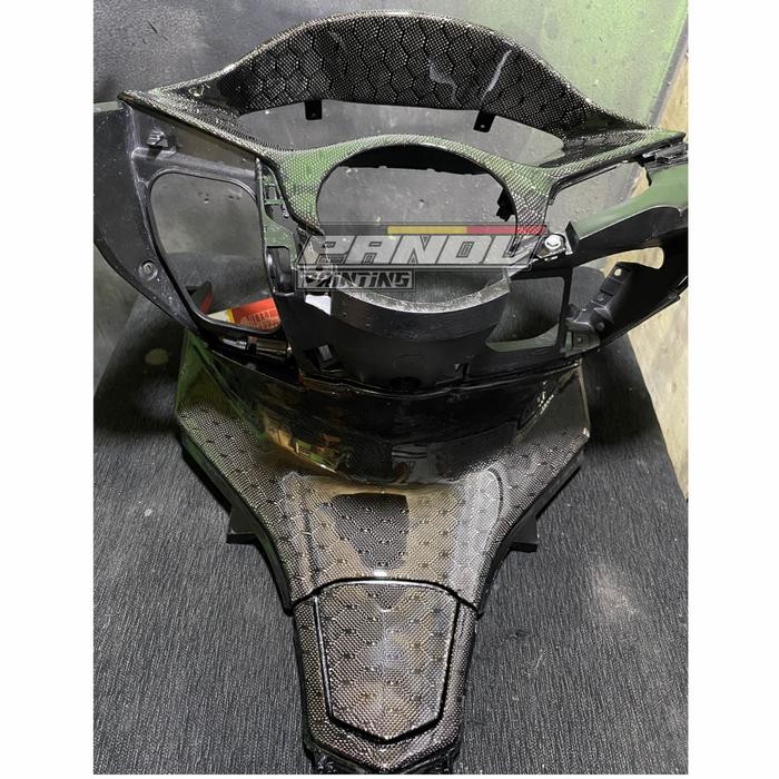 NORTH PCX 160 K1Z Set Dashboard Carbon Hexagonal