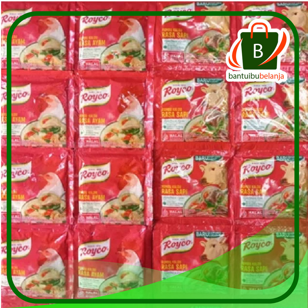 

Penyedap Rasa ROYCO Kaldu Bumbu renceng (isi 12 sachet)