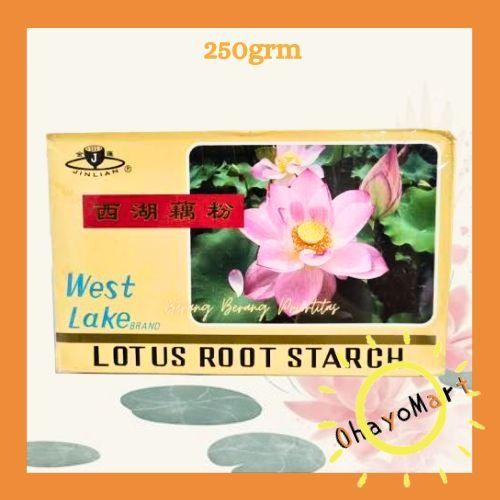 

West Lake Lotus root starch / Minuman serbuk pati akar teratai / serbuk teratai 250g