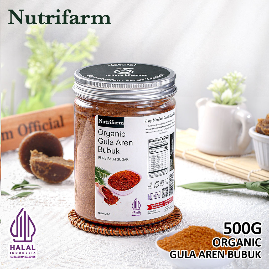 

Nutrifarm Gula Aren Bubuk 500g