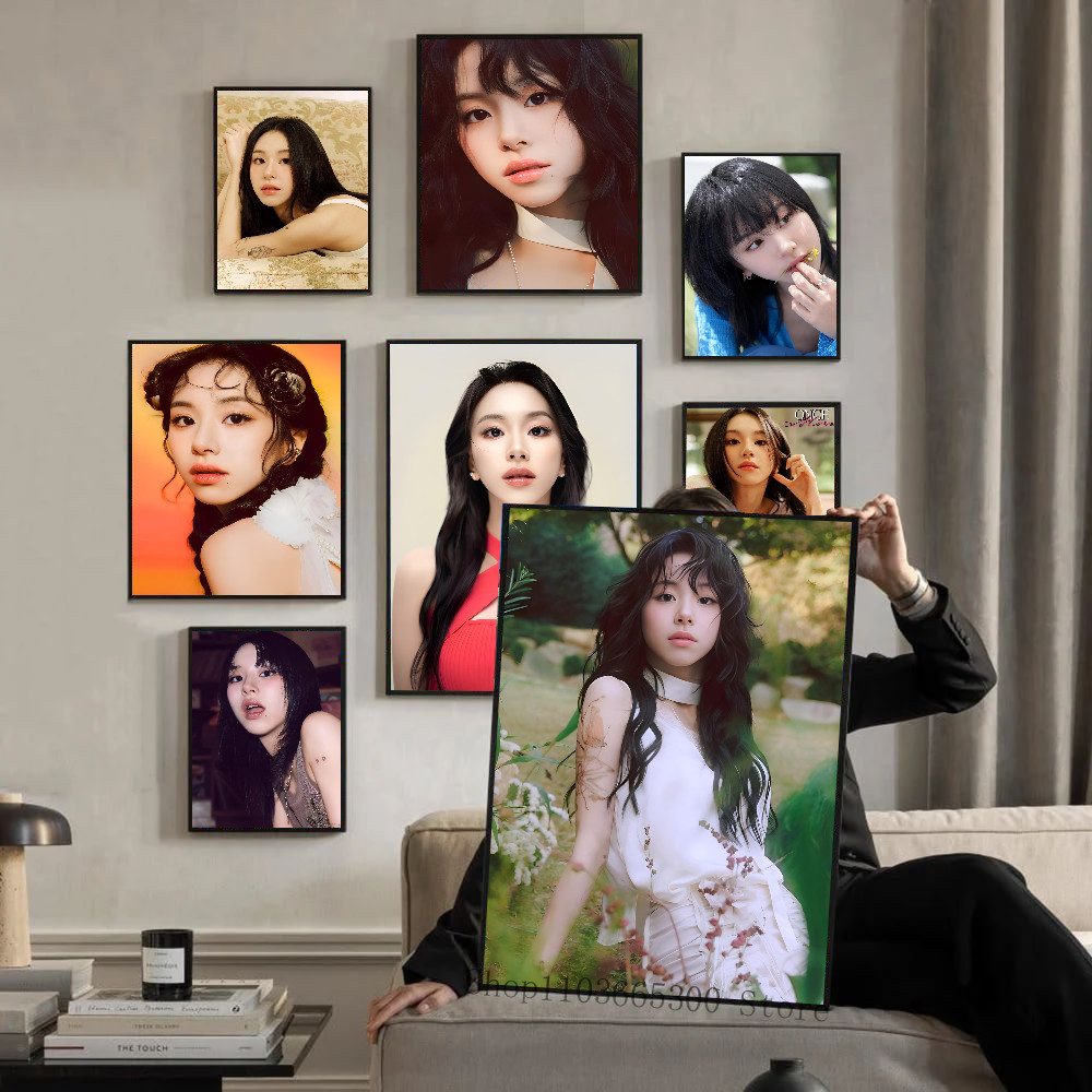 

1PC Kpop T-Twice Son Chaeyoung Poster Paper Print Home Living Room Bedroom Entrance Bar Restaurant Cafe Art Painting Decoration