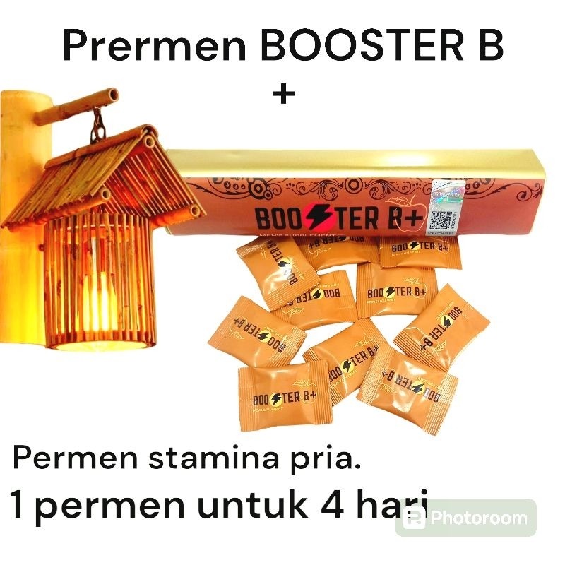 

NEW Dijamin berkasiat!!BOSTER B+ Permen Enak Rasa Jeruk 1 kaleng 12 permen