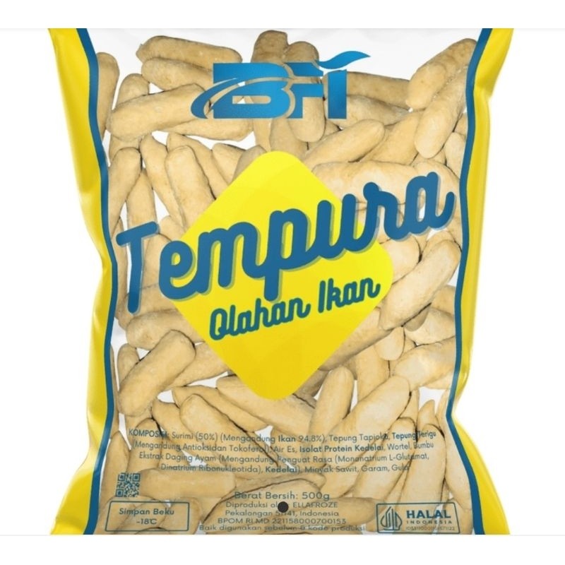 

BFI Tempura Ikan 500 Gram - Olahan Ikan