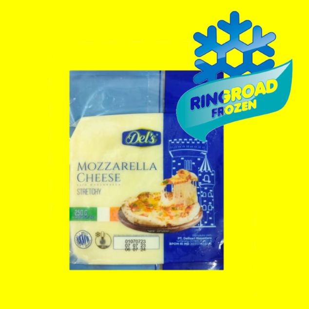 

DELS MOZZARELLA CHEESE 250 GR - KEJU MOZZARELLA DARI EURIAL