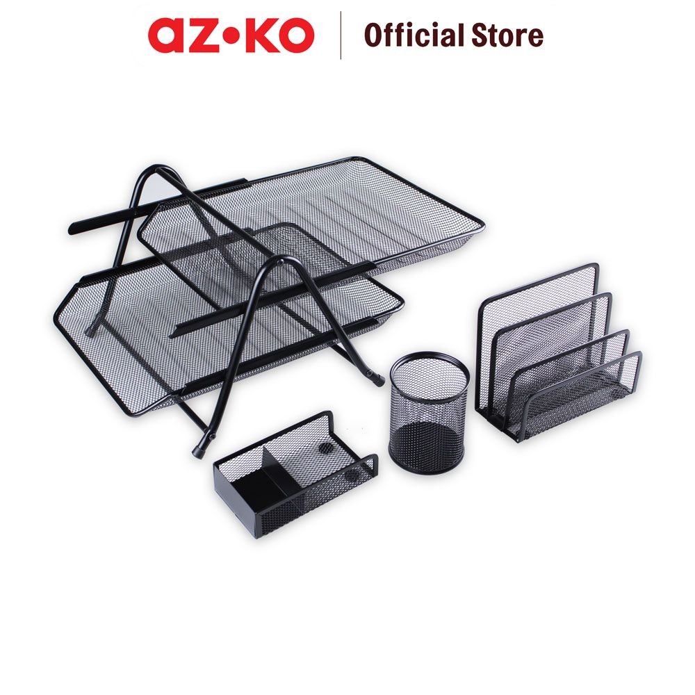 

AZKO Odi Set 4 Pcs Organizer Alat Tulis Kantor