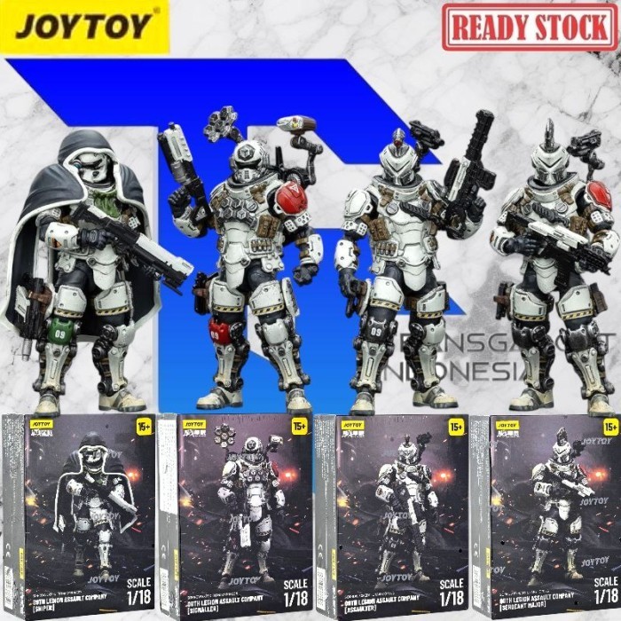 JOYTOY 1/18 Sorrow Expeditionary Forces 09th Legion Assault Company - Sergeant Major JT8667 - Assaul