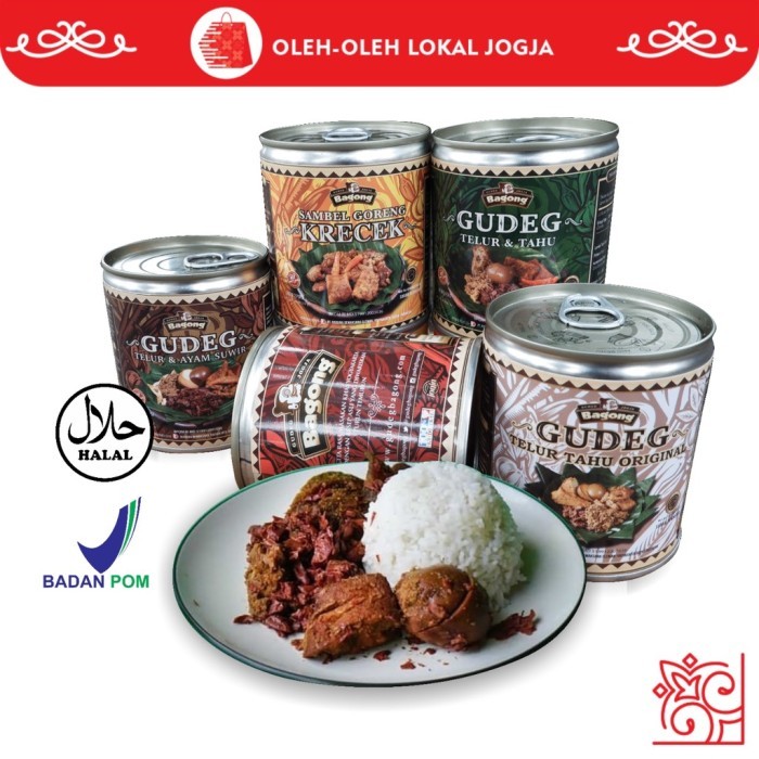 

Gudeg kaleng Bagong Dapur Yu Djum Oleh Oleh Khas Jogja / Gudeg Bagong