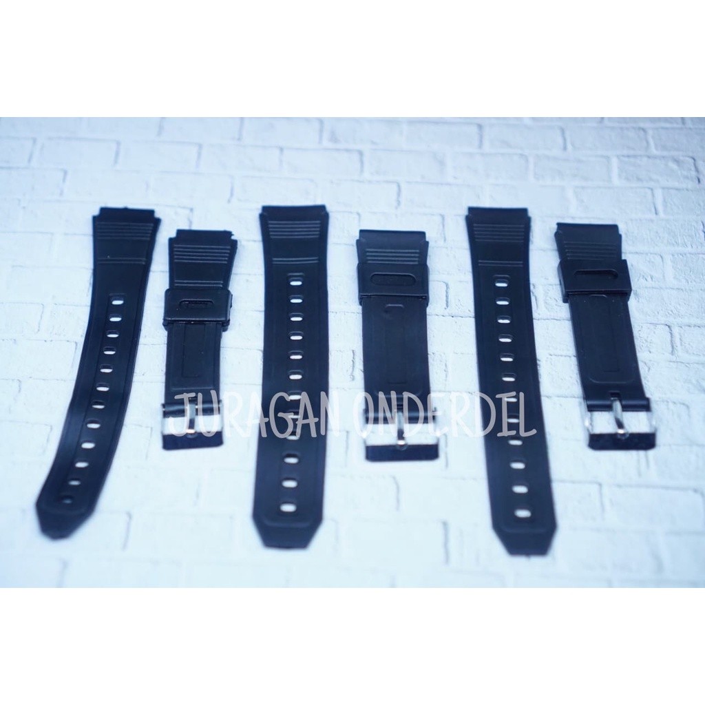 IG ( TALI JAM ) Tali Jam Tangan Casio DATABANK Strap Jam Tangan Casio DATABANK Tali Murah Meriah