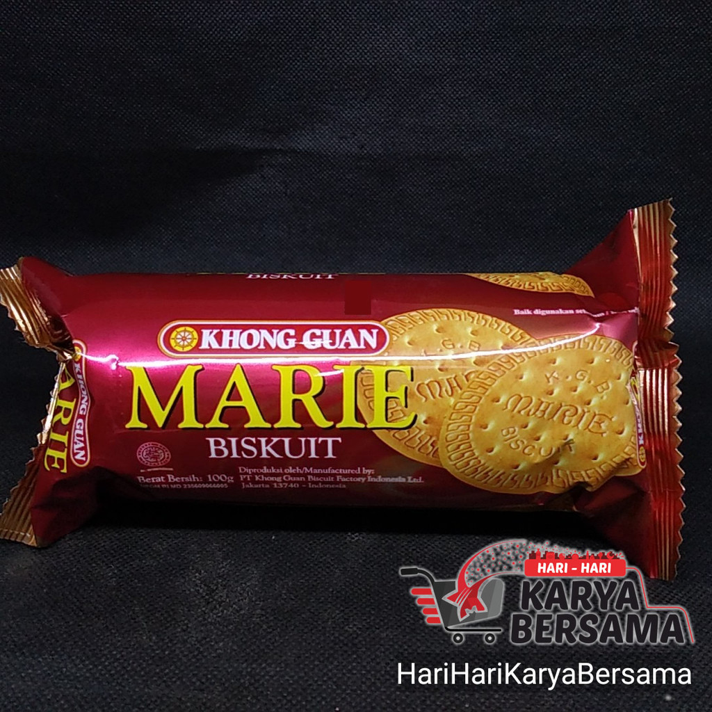 

MAKANAN RINGAN BISKUIT KHONG GUAN MARIE BISKUIT 100GR