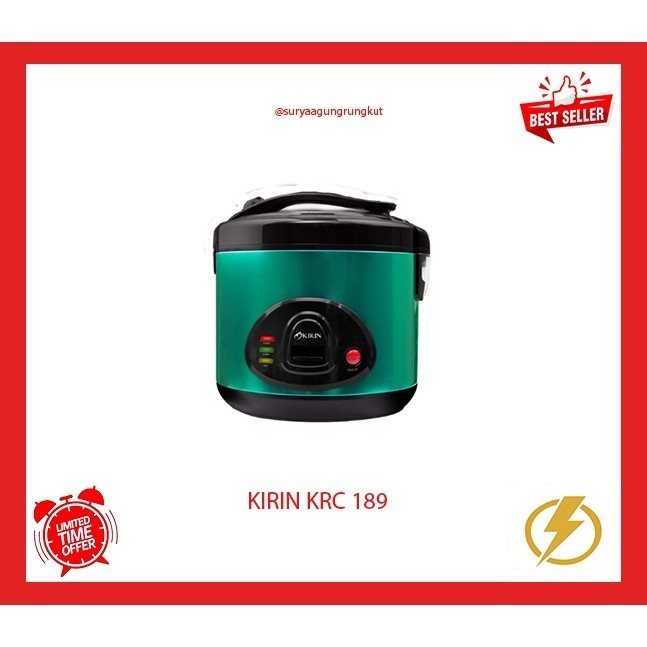 MAGIC COM KIRIN 2 LITER 380 WATT SIMASPUR - KRC 189