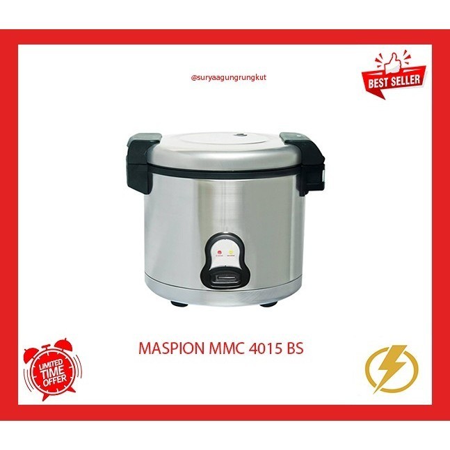 MAGIC COM MASPION JUMBO 6 LITER - MMC 4015 BS