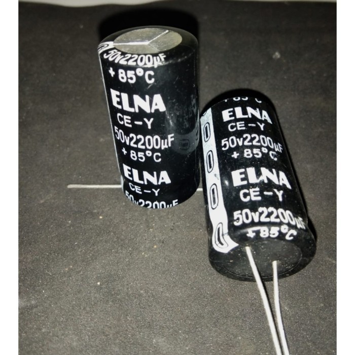 GS99 Elco Capacitor 2200uf 50v Elna - Original