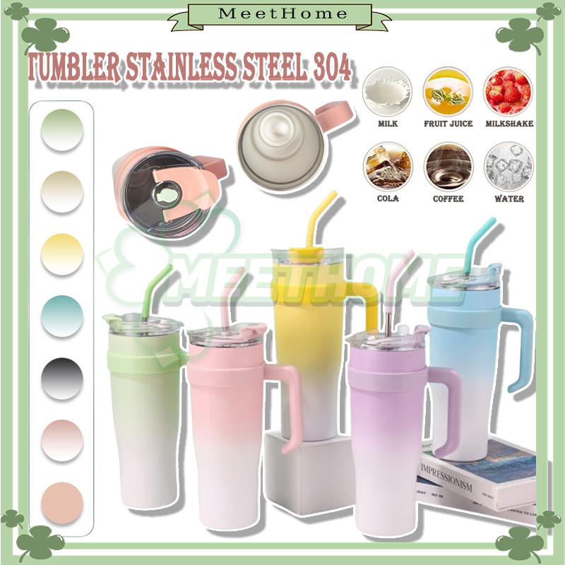 Botol Minum Stainless Steel Dengan Cangkir Stainless/304 Gelas Stainless Steel/Mug Berkapasitas Besa