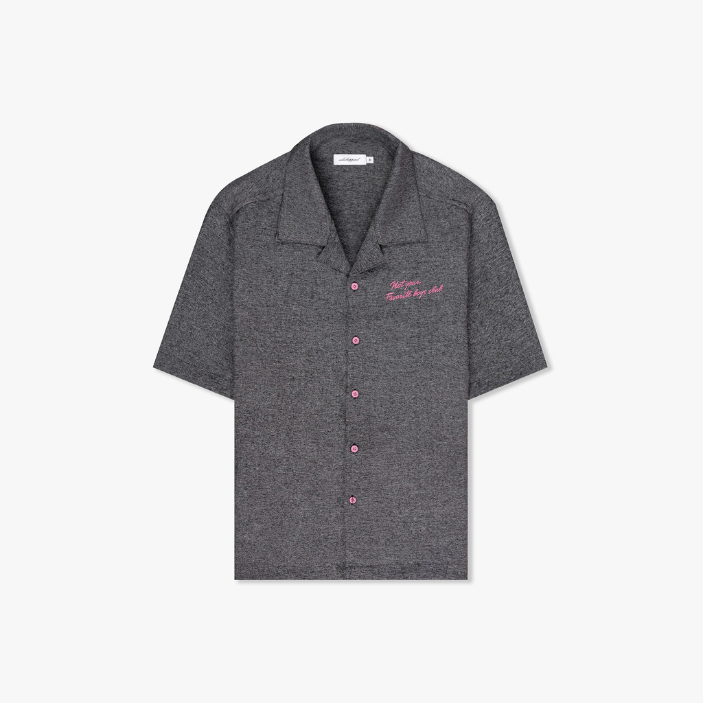 Exhale Apparel Shirt Kemeja Boxy Gray Luxe Grey