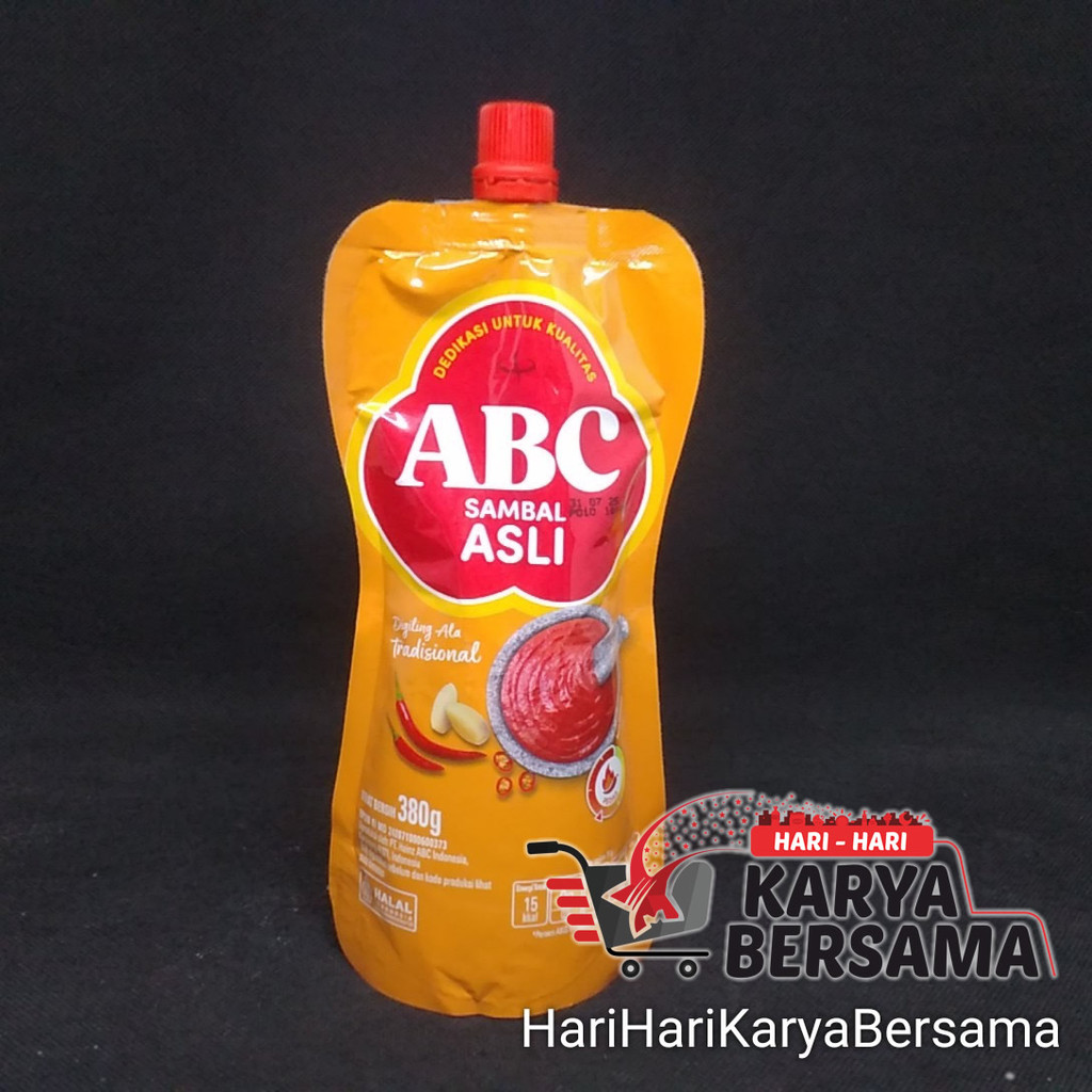 

BAHAN MASAK ABC SAMBAL ASLI POUCH 380GR
