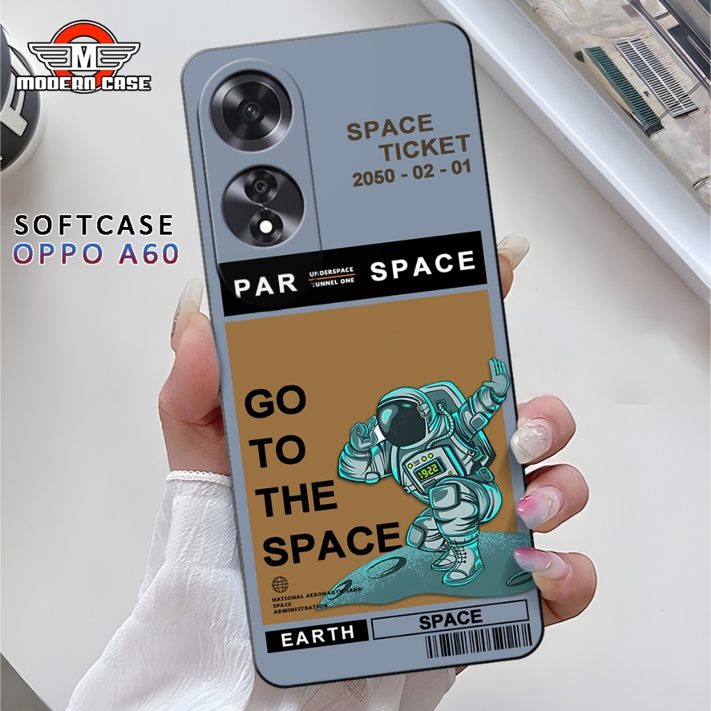 Softcase Silikon Untuk OPPO A60 New 2024 - Case Hp - Case Murah Berkualitas - Casing Hp Oppo - Softc