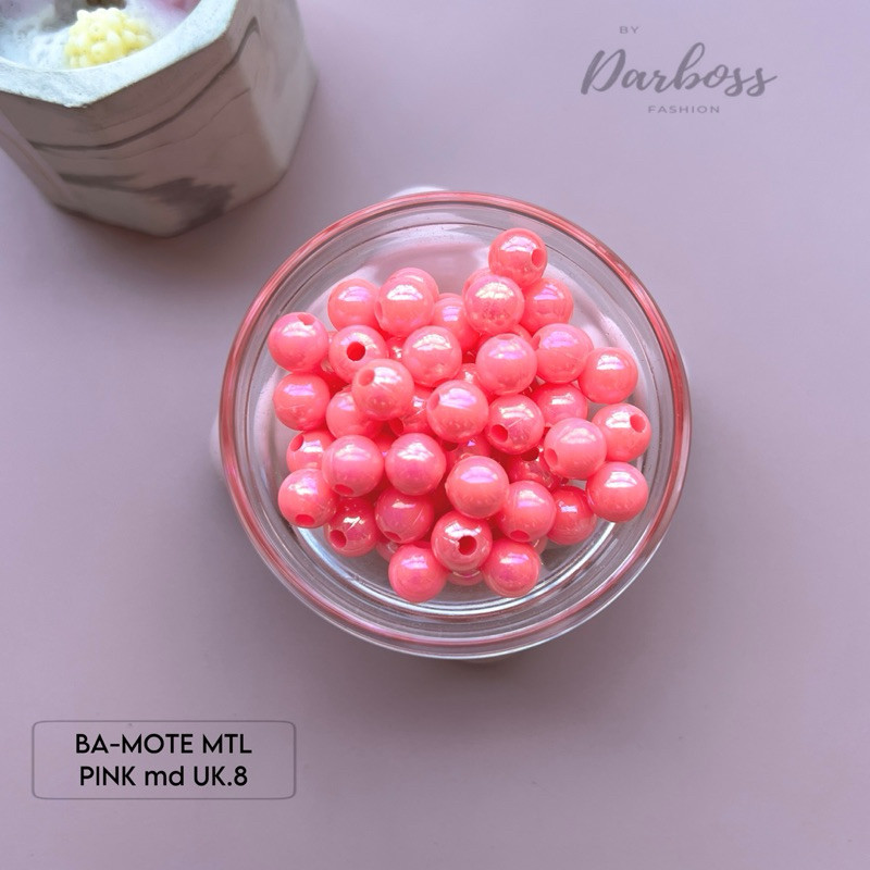MOTE MANIK MANIK / MUTIARA ABS / BOBA / MANIK BULAT 8mm