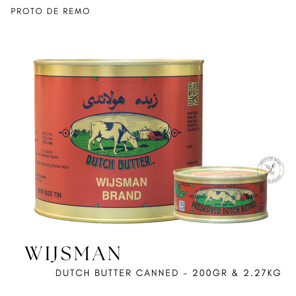 

Wijsman Premium Dutch Butter Canned Mentega Kaleng - 2.27KG