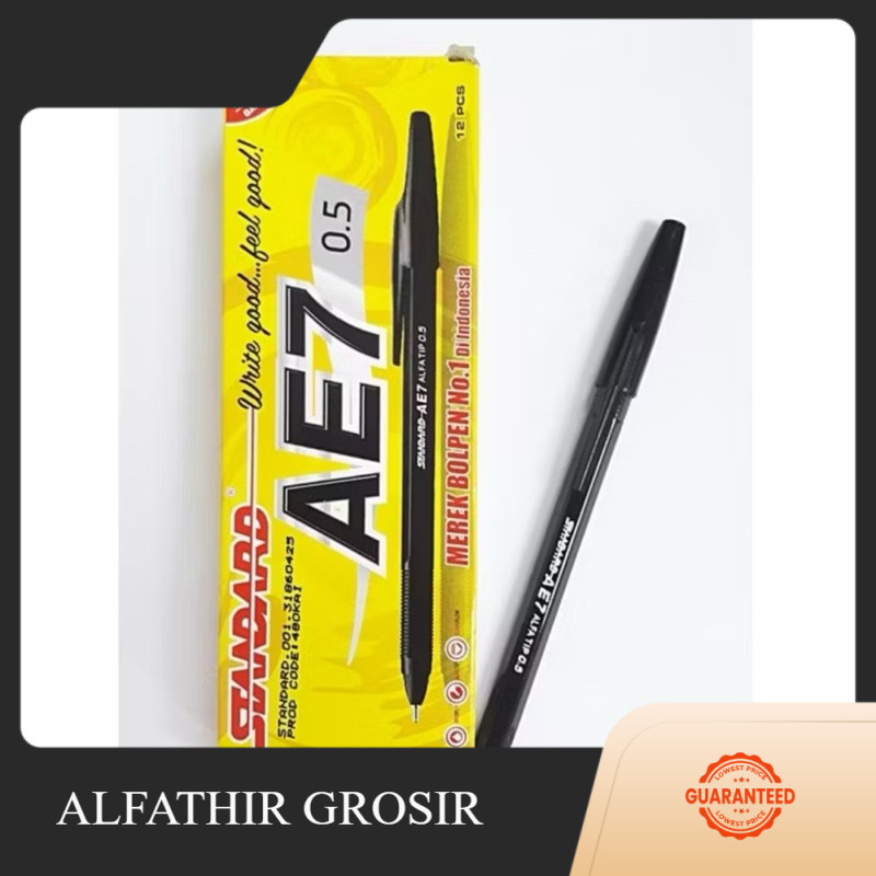 

Grosir Pulpen Standard AE7 - 12 Pack / 144 PCS