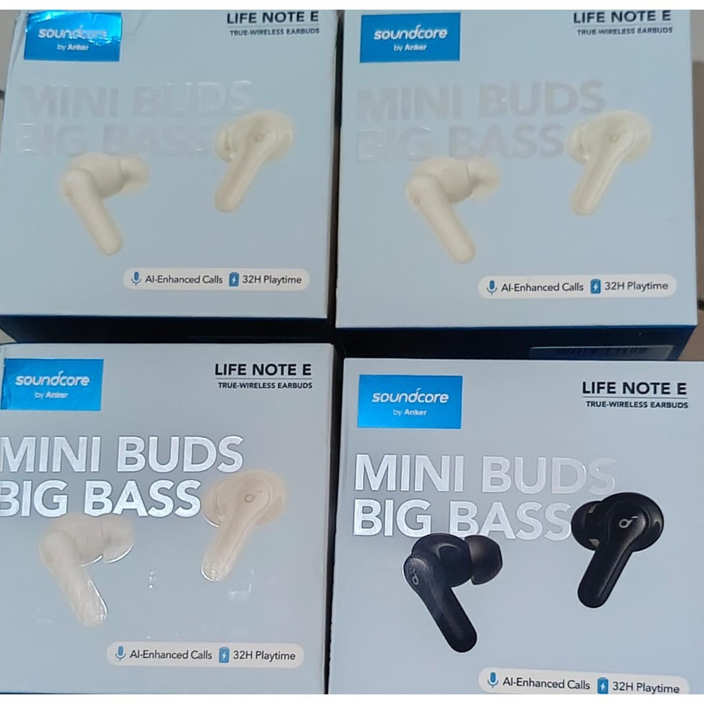 Tws Anker Soundcore life Note E A3943 / True Wireless Earphone Anker Soundcore Life Note E - A3943