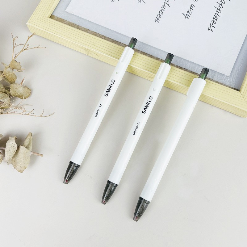 

Gelpen Pulpen Pena gel hijau melati hitam Pulpen Tinta Gel Cair Simple Pen— Hibio Present
