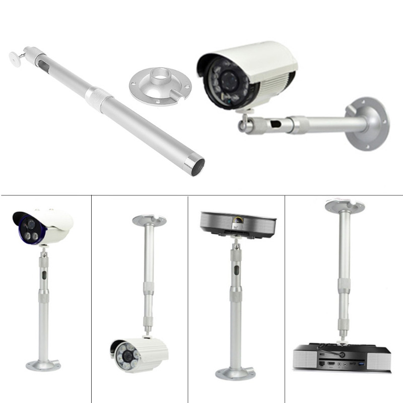 Bracket Stand Menggantung Proyektor CCTV Telescopic Bracket Wall Mount Ball Head - SMD