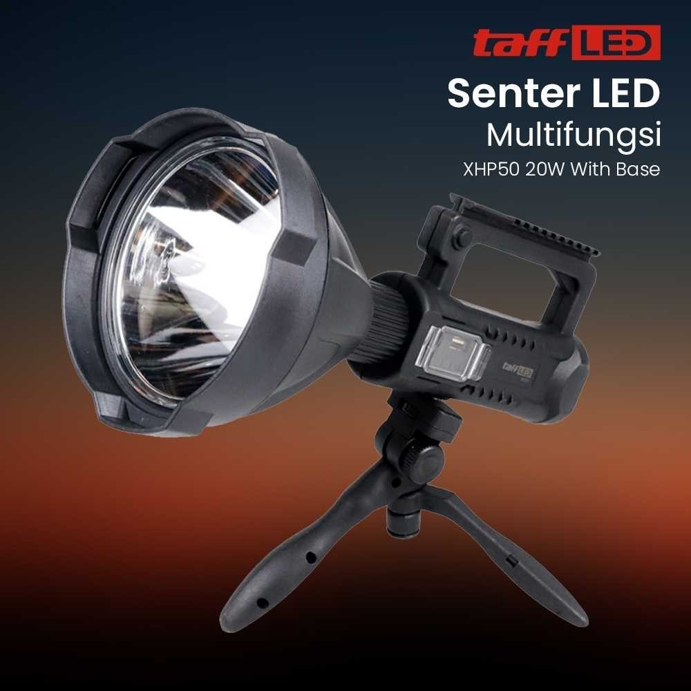 BSDMall- Senter LED Multifungsi XHP50 20W with Base Senter LED Multifungsi XHP50 20W dengan Basis