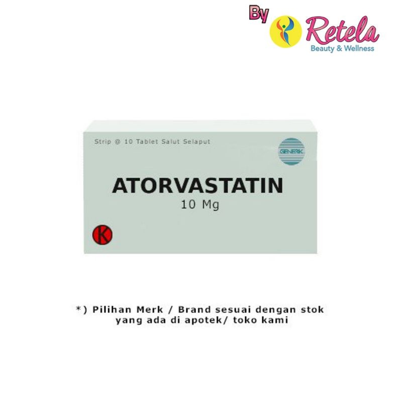 ATORVASTATIN 10MG 1 STRIP 10 TABLET (GEN-KF)