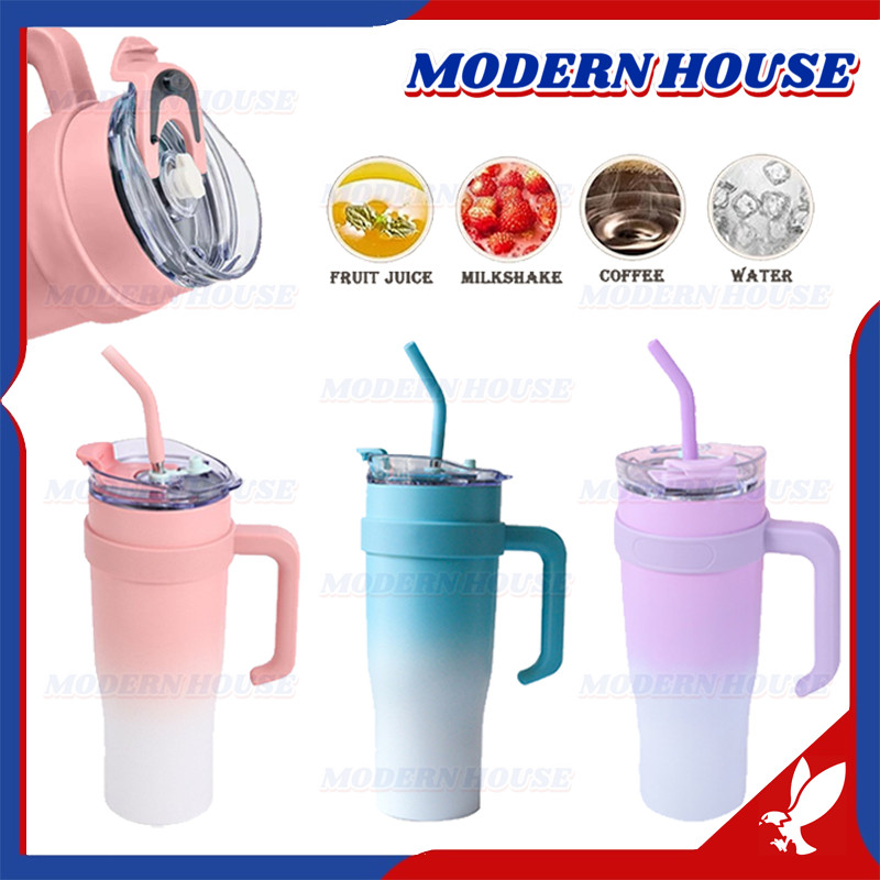 Tumbler Stainless Steel / Mug Berkapasitas Besar / Botol Minum Stainless Steel 304