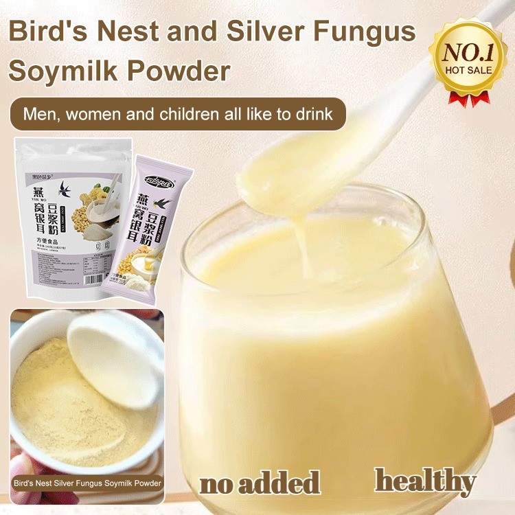

Breakfast Drinks No Boil Bird's Nest Soymilk Powder Fruit Color Brewing Soup Combo