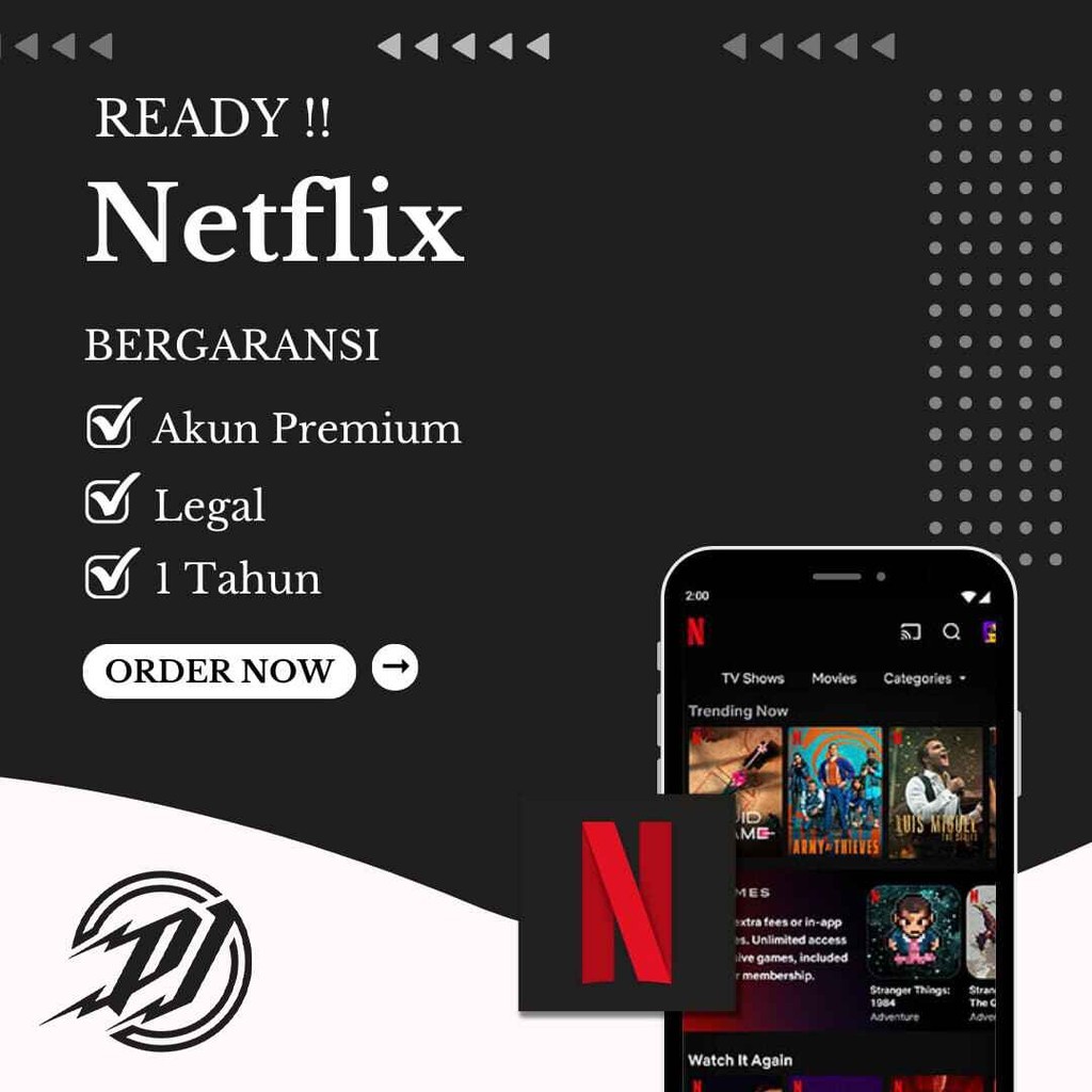 Akun Netflx 1 Tahun Murah Premiumme Anti Hold Ios Android Tv Ultra Hd [full Garansi]
