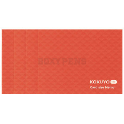 

Kokuyo ME Card Size Memo - Chic Plum