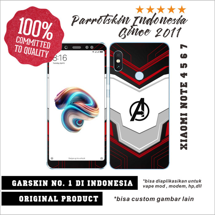 

Garskin Skin Realme 5 5 pro for back case Avengers