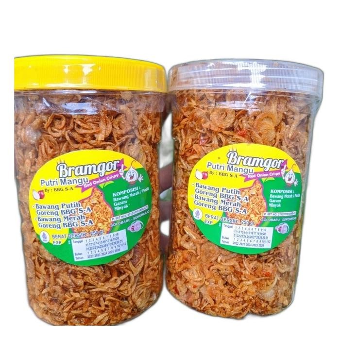 

bawang goreng krispy bagor brebes