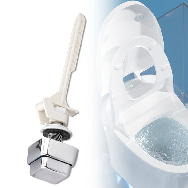 Single Tombol Kloset Duduk Universal - Tombol Flush Toilet, Pencetan Closet untuk Toto
