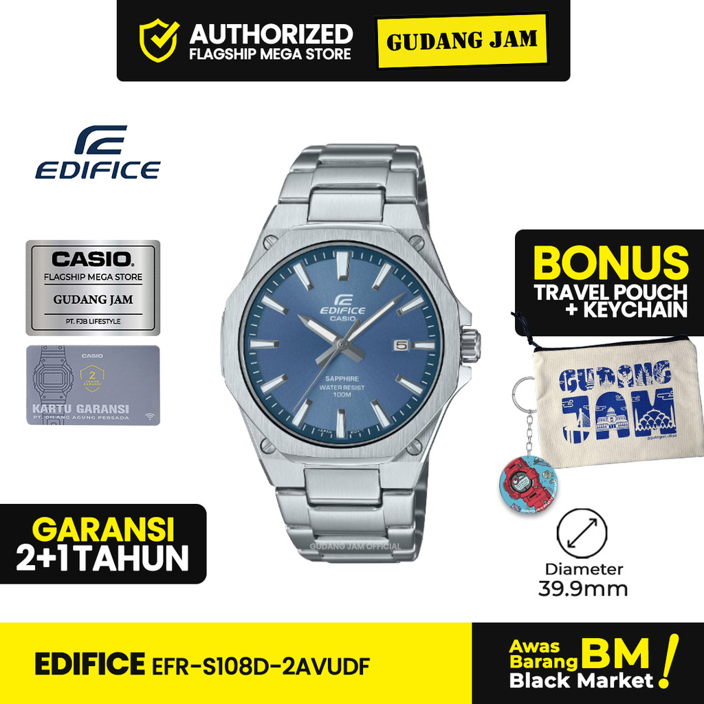 Edifice EFR-S108D-2AVUDF EFR-S108D EFR-S108 EFRS108D EFRS108