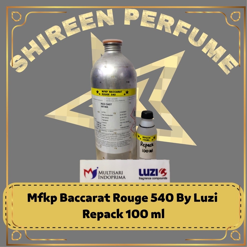 Bibit Parfum RED CAST by Luzi Inspired by BACCARAT 100 ML