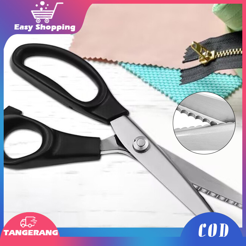 

Gunting Gerigi Gunting Kain Zigzag 9inch Gunting Pola Zigzag Gunting Kain Baja Asli Gunting Pola Gelombang