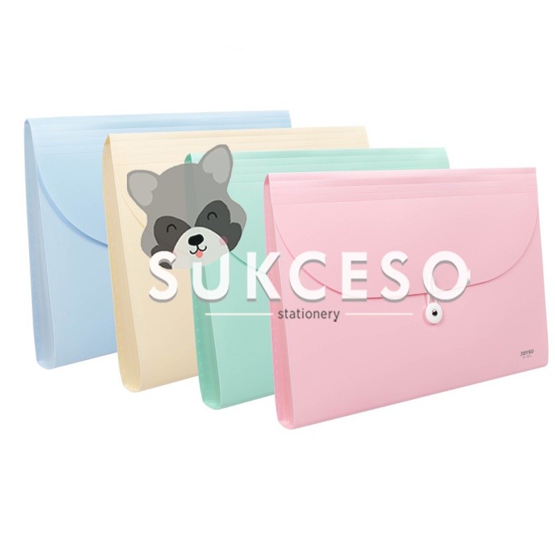 

Joyko Expanding File EF-8F4 Map Expanding Warna Pastel Ukuran F4 Folio