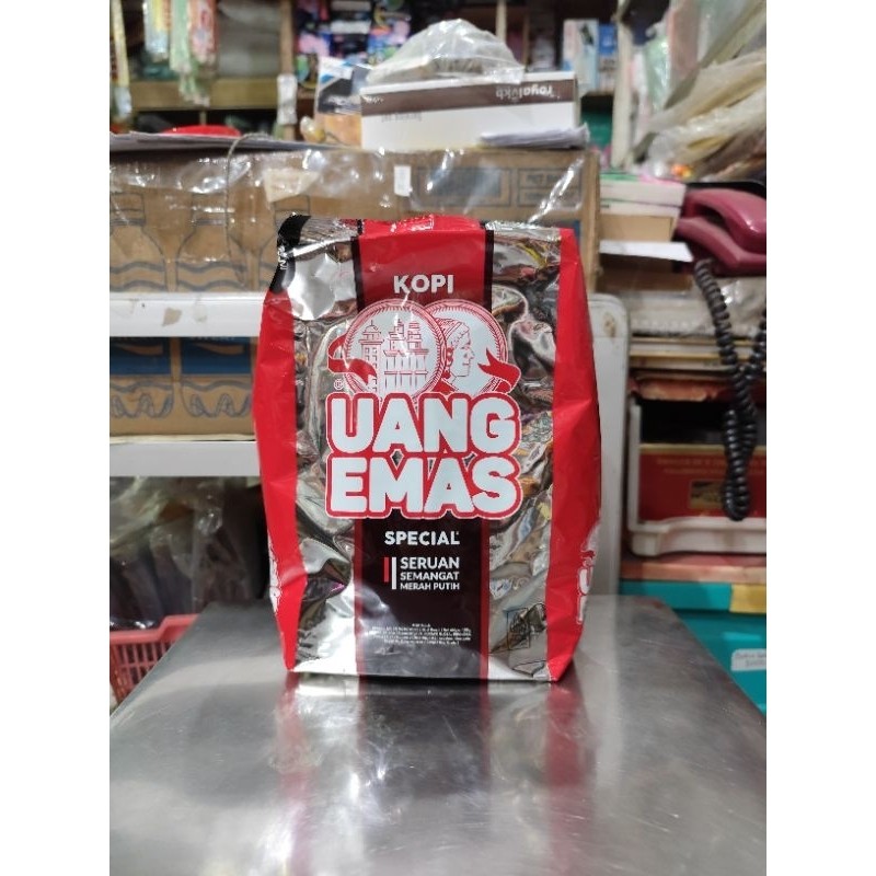 

TERLARIS Kopi Bubuk Murni Uang Emas 1kg