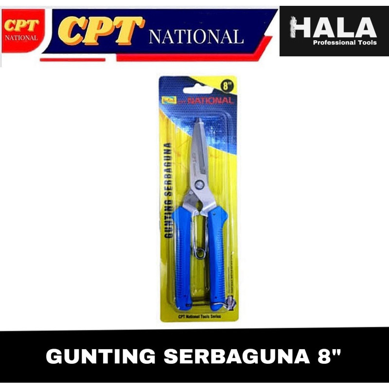 

CPT NATIONAL - GUNTING SERBAGUNA 8” / SERBA GUNA - SANGAT TAJAM & AWETKRYPTON STORE