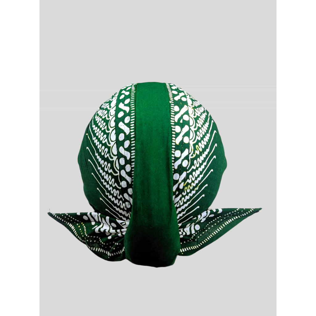 BLANGKON ALUSAN MOTIF KUMITIR HIJAU SENOPATEN | BLANGKON ALUSAN DI JAHITAN |  BLANGKON JOGJA |  BLAN