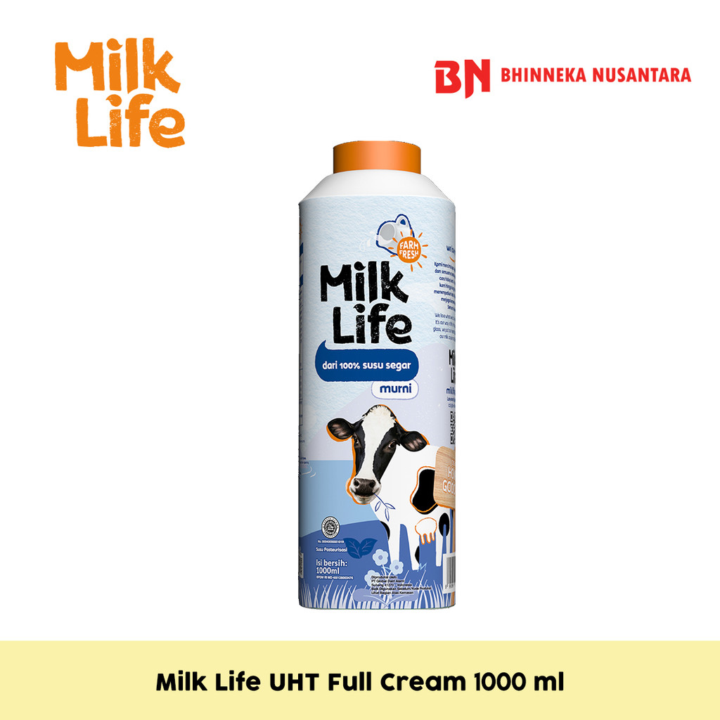 

Milklife Susu UHT 1000 ml - Full Cream