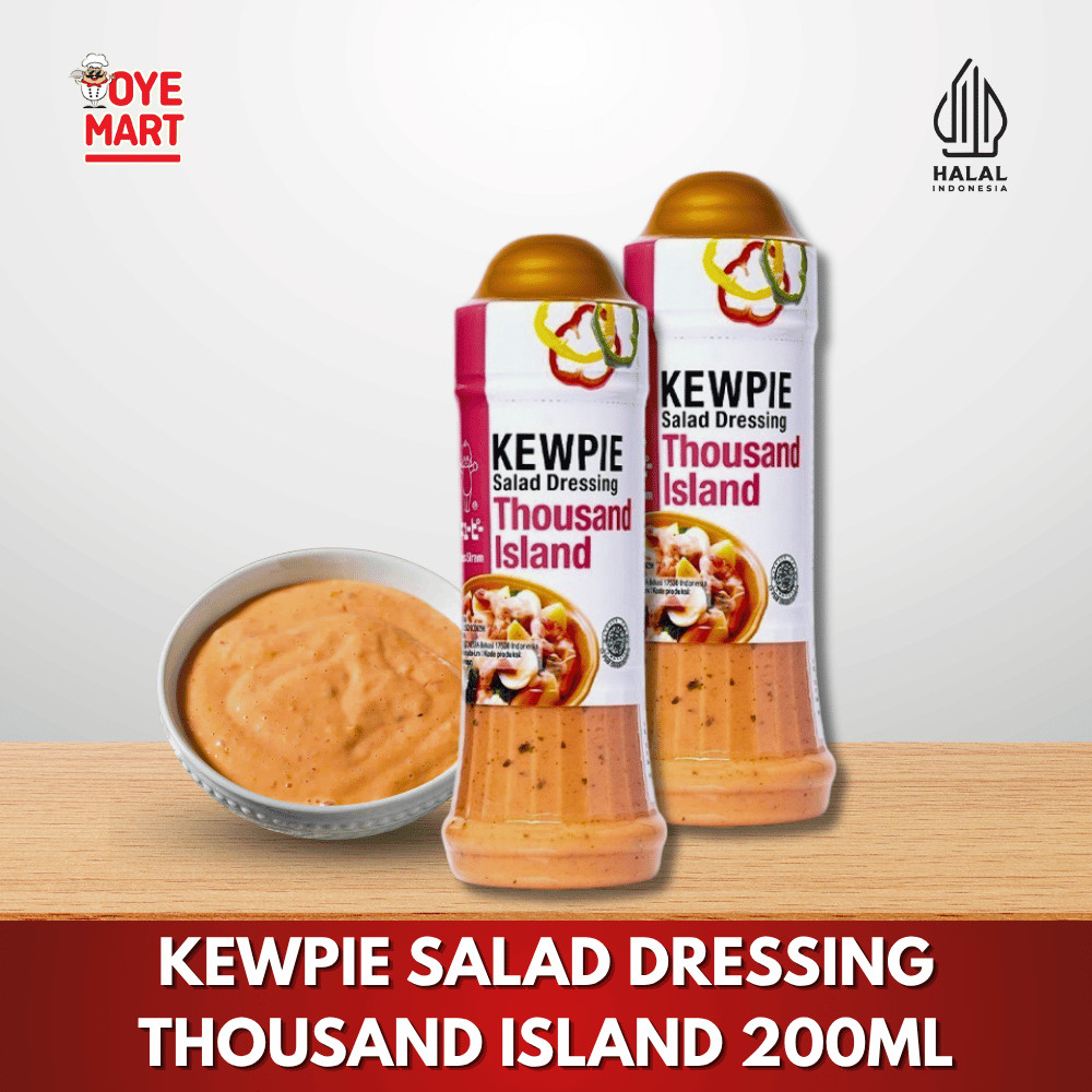 

KEWPIE THOUSAND ISLAND 200ML / SAUS SIRAM / SALAD DRESSING