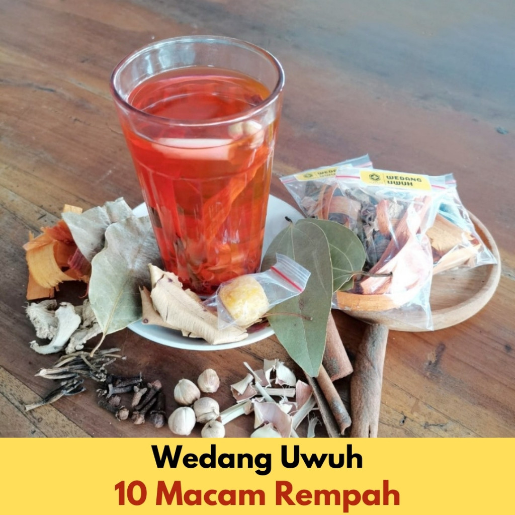 

Isi 10pcs Wedang Uwuh 10 Macam Rempah Jahe Kapulaga Cengkeh Secang Kayu Manis Khas Jogja Solo Asli
