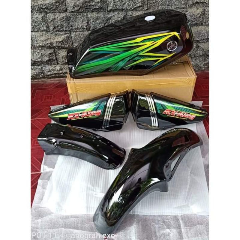 PROMO body set RX king tahun 2005 warna hijau TERMURAH