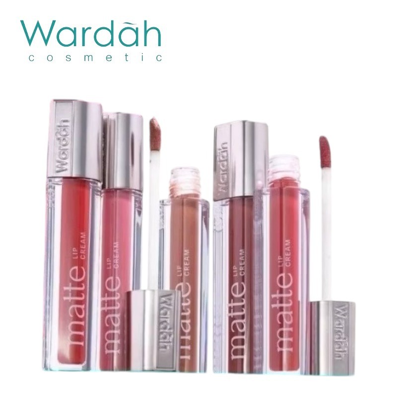 Wardah  Exclusive Matte Lip Cream Liquid Lip  Color Transferproof lipstick lipstik